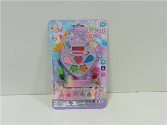 Cross border children's makeup, children's cosmetics accessories, nail art combs, dressing up as girls' toys, playing house, new DIY accessories, cosmetics sets&nbsp;&nbsp;&nbsp;ITEM NO.： W112184