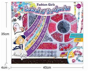 Cross border children's makeup, children's cosmetics, accessories, nail art, combing, dressing up as a girl's toy, playing house, new DIY bead design&nbsp;&nbsp;&nbsp;ITEM NO.： W112117