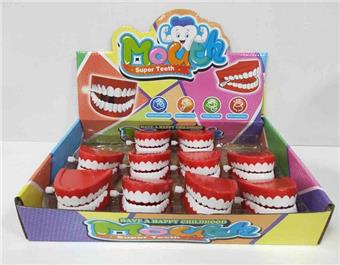 Upchain Jumping Teeth Without Eyes (12PCS whole box price)&nbsp;&nbsp;&nbsp;ITEM NO.： W110483