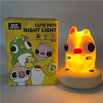 Regular Cute Pet Night Light - Pig&nbsp;&nbsp;&nbsp;ITEM NO.： W110730