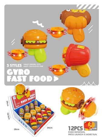 Hamburger series (1 gun+1 gyro) (price per 12PCS)&nbsp;&nbsp;&nbsp;ITEM NO.： W110472