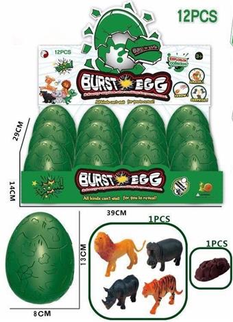 12PCS animal explosive eggs (whole box price)&nbsp;&nbsp;&nbsp;ITEM NO.： W110657