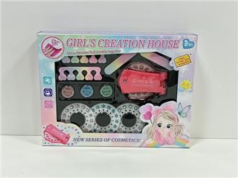 Cross border children's makeup, children's cosmetics accessories, nail art combs, dressing up as girls' toys, playing house, new DIY accessories, cosmetics sets&nbsp;&nbsp;&nbsp;ITEM NO.： W112199