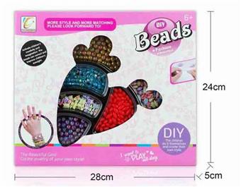 Cross border children's makeup, children's cosmetics, accessories, nail art, combing, dressing up as a girl's toy, playing house, new DIY beading (CPC)&nbsp;&nbsp;&nbsp;ITEM NO.： W112028