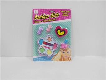 Cross border children's makeup, children's cosmetics accessories, nail art combs, dressing up as girls' toys, playing house, new DIY plum blossom children's makeup (CPC)&nbsp;&nbsp;&nbsp;ITEM NO.： W111984