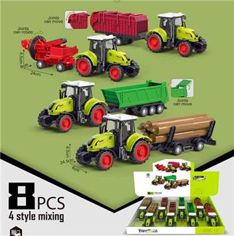 High quality simulation inertia farmer's cart (8 pieces)&nbsp;&nbsp;&nbsp;ITEM NO.： W110720