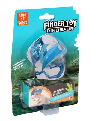Finger puppet - Blue Magic Dragon&nbsp;&nbsp;&nbsp;ITEM NO.： W110607