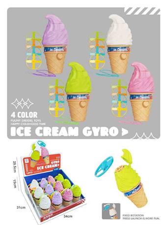 Fun Ice Cream Top (12PCS per unit price)&nbsp;&nbsp;&nbsp;ITEM NO.： W110609