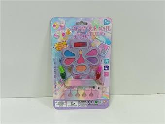Cross border children's makeup, children's cosmetics accessories, nail art combs, dressing up as girls' toys, playing house, new DIY accessories, cosmetics sets&nbsp;&nbsp;&nbsp;ITEM NO.： W112183