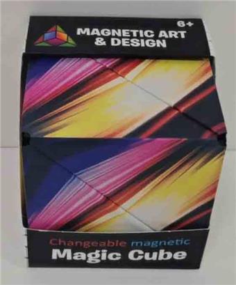 3D Stereoscopic Versatile Magnetic Magic Cube Versatile Magic Cube Decompression Tool 3D Infinite Magic Cube Decompression Magic Cube Folding Infinite Flip Stereoscopic Geometry Magic Cube&nbsp;&nbsp;&nbsp;ITEM NO.： W110449