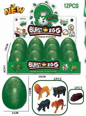 12PCS animal explosive eggs (whole box price)&nbsp;&nbsp;&nbsp;ITEM NO.： W110535