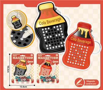 Puzzle Magnetic Steel Ball Drawing Board (Coca Cola 56 Ball)&nbsp;&nbsp;&nbsp;ITEM NO.： W110696