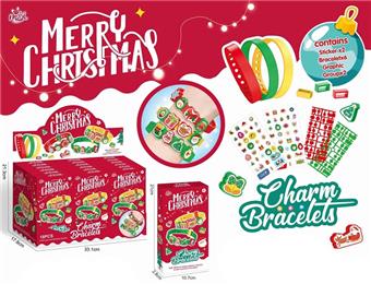 DIY Christmas bead shaped patterned bracelet strap&nbsp;&nbsp;&nbsp;ITEM NO.： W110490