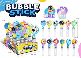 12 globes with light bubble sticks (can be filled with sugar tubes), candy game giveaways, bubble tubes&nbsp;&nbsp;&nbsp;ITEM NO.： W110728