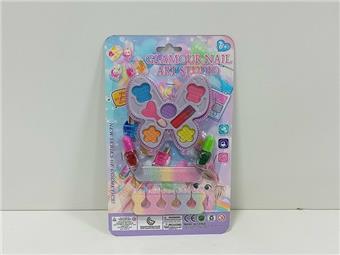 Cross border children's makeup, children's cosmetics accessories, nail art combs, dressing up as girls' toys, playing house, new DIY accessories, cosmetics sets&nbsp;&nbsp;&nbsp;ITEM NO.： W112185