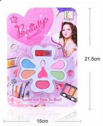 Cross border children's makeup, children's cosmetics accessories, nail art combs, dressing up as girls' toys, playing house, new DIY four leaf flower children's makeup (CPC)&nbsp;&nbsp;&nbsp;ITEM NO.： W111978