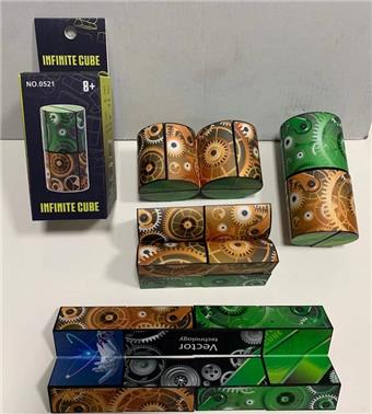 Cylindrical Mechanical Cube&nbsp;&nbsp;&nbsp;ITEM NO.： W110474