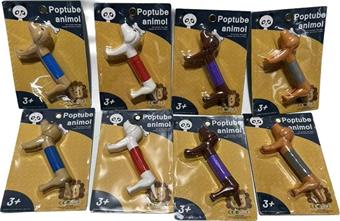 Telescopic dog, vacuum formed board/middle bag 8 pieces&nbsp;&nbsp;&nbsp;ITEM NO.： W110519